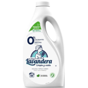 Гель для прання Lavandera Natural без аромату, 50 прань, 2.5 л